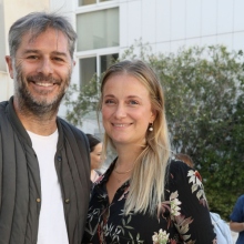 Ο Αλέξανδρος Μπουρδούμης και η Λένα Δροσάκη