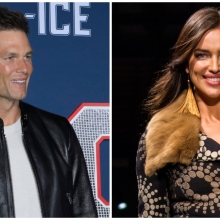 Τομ Μπρέιντι και Ιρίνα Σάικ