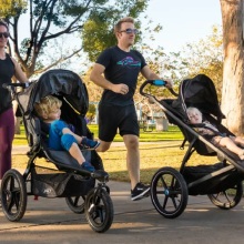Family Strollers Run