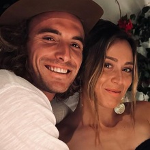 Η Πάουλα Μπεντόσα και ο Στέφανος Τσιτσιπάς