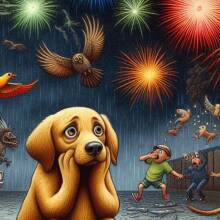 Πυροτεχνήματα, ζώα και ζωάκια