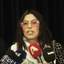 Η τραγουδίστρια Άντζελα Δημητρίου