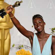 Η Lupita Nyong'o στα 87α Βραβεία Όσκαρ © Jeffrey Mayer/WireImage