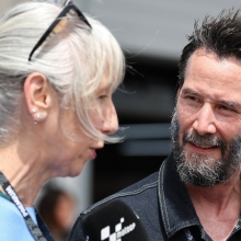 Κιάνου Ριβς και Αλεξάνδρα Γκραν μπροστά στους παπαράτσι 