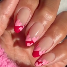 6 υπέροχα σχέδια νυχιών για την ημέρα του Αγίου Βαλεντίνου