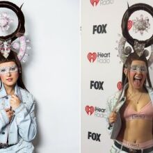 Τζότζο Σίουα: Εντυπωσιακή εμφάνιση στο κόκκινο χαλί των iHeartRadio Music Awards 2025 - Αφιέρωσε πέντε ώρες για τα μαλλιά και το μακιγιάζ