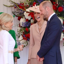 Η Κέιτ Μίντλετον εντυπωσίασε για ακόμα μία φορά τους Μακρόν 