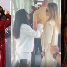 Η Αντζελίνα Τζολί και η Σάλμα Χάγιεκ ταξίδεψαν με εμπορική πτήση στο Μεξικό, εκπλήσσοντας τους επιβάτες με τη χαμηλών τόνων εμφάνισή τους.