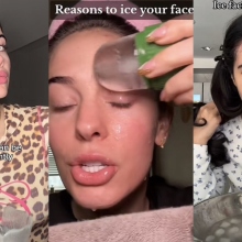 Ice facial