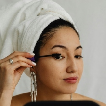 Ξεραμένη μάσκαρα