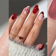 Τα πιο κομψά και εορταστικά κόκκινα νύχια της σεζόν