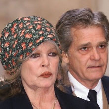 H Μπριζίτ Μπαρντό με τον τελευταίο σύζυγό της, Μπερνάρ ντ'Ορμάλε