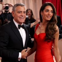 Τζορτζ Κλούνει και Αμάλ Αλαμουντίν 