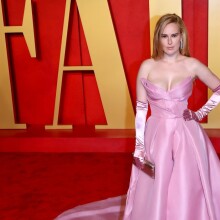 Η κόρη του Μπρους Γουίλις και της Ντέμι Μουρ, Ράμερ Γουίλις στο πάρτι του Vanity Fair μετά  τα Όσκαρ