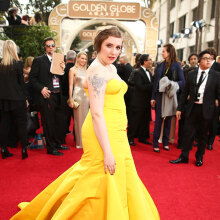 Η Λένα Ντάναμ στις Χρυσές Σφαίρες το 2014 © Christopher Polk/NBC/NBCUniversal via Getty Images