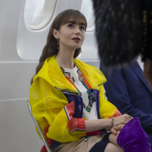 Στιγμιότυπο από την 3η σεζόν του Emily in Paris