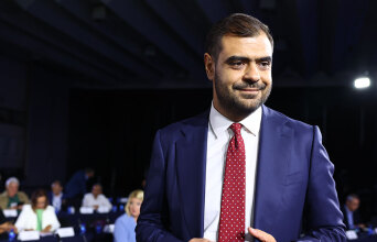 Παύλος Μαρινάκης, υφυπουργός παρά τω Πρωθυπουργώ και κυβερνητικός εκπρόσωπος στην κυβέρνηση του Κυριάκου Μητσοτάκη