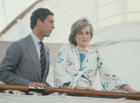 Ο πρίγκιπας Κάρολος και η πριγκίπισσα Νταϊάνα στο σκάφος Britannia, στο μήνα του μέλιτός τους, Αύγουστος 1981