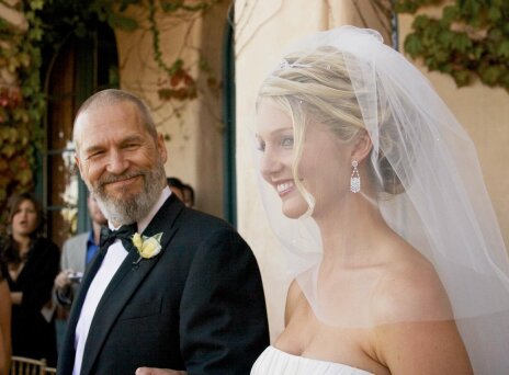 Ο Τζεφ Μπρίτζες με την κόρη του