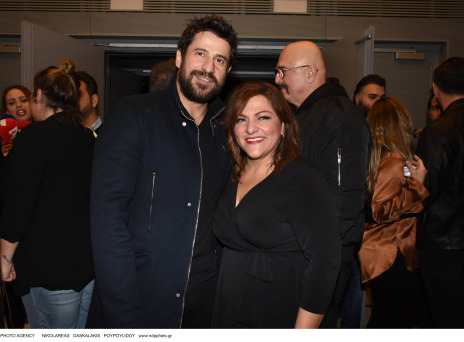 Ο Αλέξης Γεωργούλης και η Βίκυ Σταυροπούλου