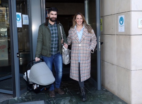 H Kλέλια Πανταζή με τον σύζυγό της Λευτέρη Τσάκαλο