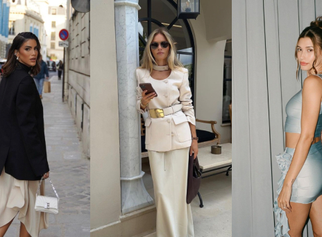 Η άνεση και η κομψότητα φέτος ακούνε στο όνομα σατέν φούστα