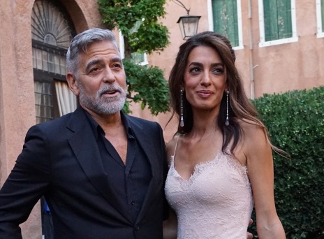 George & Amal Clooney στη Βενετία