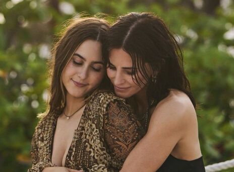 Η Κόρτνεϊ Κοξ με την κόρη της Κόκο Αρκέτ