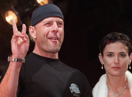 Μπρους Γουίλις και Ντέμι Μουρ στις Κάννες το 1997