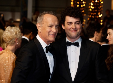 Ο Τομ Χανκς με τον γιο του Τρούμαν