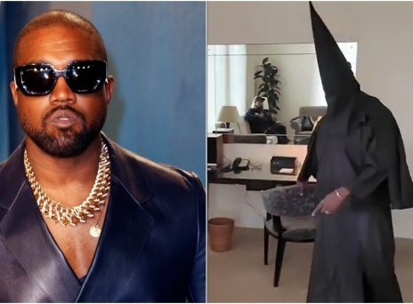 Επανεμφάνιση Κάνιε Γουέστ με στολή Κου Κλουξ Κλαν: Δεν ήθελα να κάνω παιδιά με την Κιμ