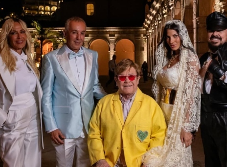 Η Άννα Βίσση με τον Έλτον Τζον