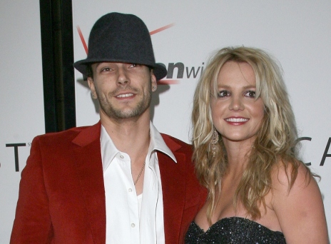 Ο Κέβιν Φέντερλαϊν με την Mπρίτνεϊ Σπίαρς