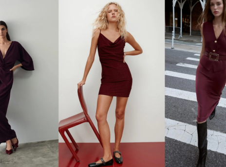 To χρώμα της σεζόν είναι το βουργουνδί: 10 φορέματα που ξεχωρίσαμε στην αγορά