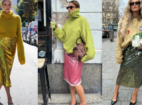 Ρούχα με παγιέτα για πρωινά outfits: 3 ιδέες για να το φορέσεις