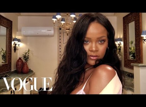Rihanna's Epic 10-Minute Guide to Going Out Makeup | Beauty Secrets | Vogue