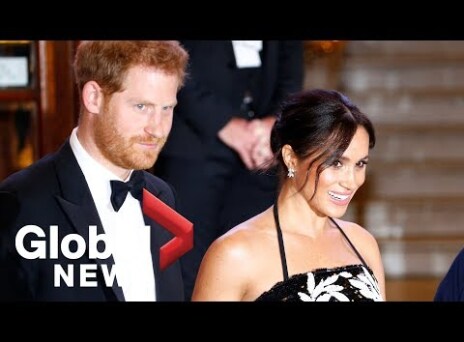 Prince Harry and Meghan Markle attend Royal Variety Performance