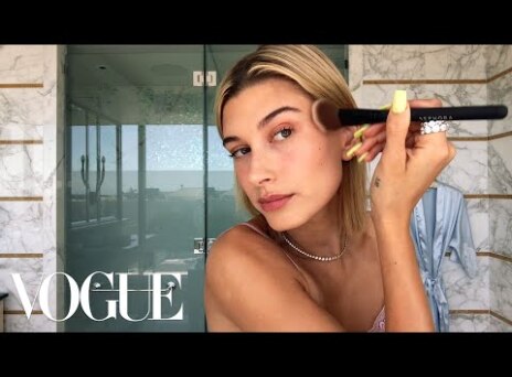 Hailey Bieber’s 5-Step Guide to Faking a California Glow | Beauty Secrets | Vogue