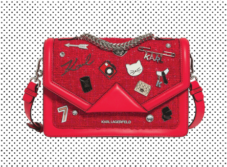 KARL LAGERFELD Τσαντάκι με pins €415