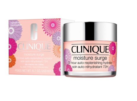 Αυξήστε τη λάμψη σας, αποκτήστε απαλή επιδερμίδα και ανανεώστε τη διάθεσή σας με τη Moisture Surge ™ 72-Hour Auto-Replenishing Hydrator της Clinique.
