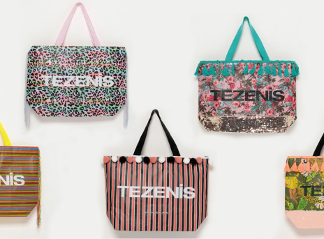 Tezenis goes green με ανακυκλωμένες beach bags