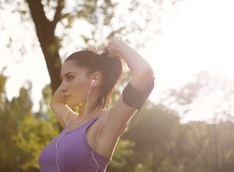 Γυναίκα που αθλείται