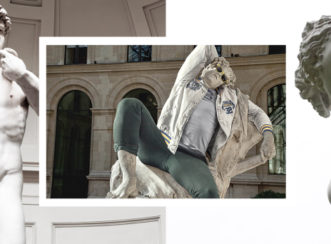 Ο Léo Caillard μεταμορφώνει σε hipsters τα γλυπτά του Λούβρου