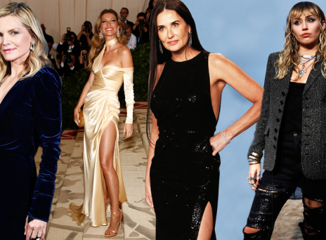 Από αριστερά, Michelle Pfeiffer ©EPA/ETTORE FERRARI, Gisele Bundchen ©EPA/JUSTIN LANE, Demi Moore ©EPA/RINGO CHIU, Miley Cyrus ©EPA/ETIENNE LAURENT