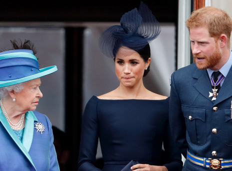Βασίλισσα Ελισάβετ - Μέγκαν Μαρκλ - Πρίγκιπας Χάρι 