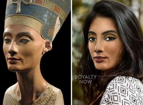Η βασίλισσα της Αιγύπτου Νεφερτίτη και το πώς θα ήταν σήμερα
