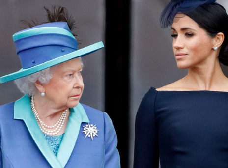 Βασίλισσα Ελισάβετ - Μέγκαν Μαρκλ 