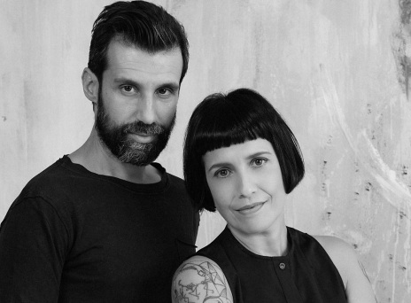 Η Βίκυ Μουδήλου και ο Σταμάτης Γκίνης του brand Eating the goober