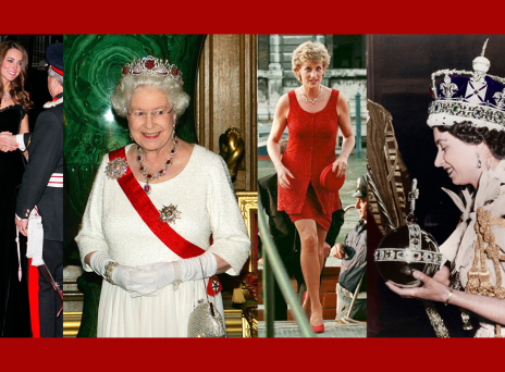 Κέιτ Μίντλετον, βασίλισσα Ελισάβετ, πριγκίπισσα Νταϊάνα, βασίλισσα Ελισάβετ