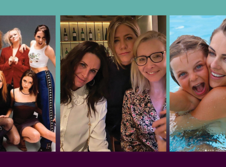 Spice Girls, Elizabeth Hurley-Damian Hurley, Courteney Cox-Jennifer Aniston-Lisa Kudrow